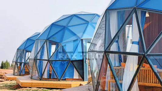 NO.26 CASE— 6M Glass Dome House Glamping Luxury Resort in China