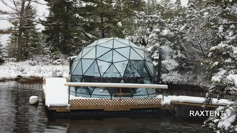 5m glass dome tent