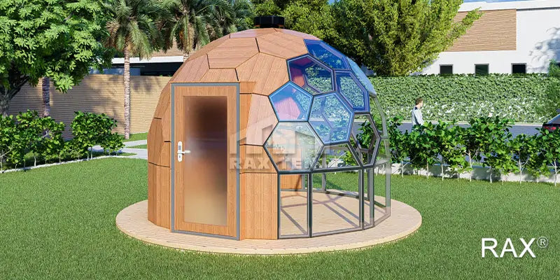 NO.32 CASE— 4M Wooden Honeycomb Glass Dome in the Mountain