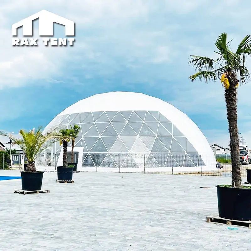 20M Big Dome Tent for Wedding with Double Layer Thermal Insulation