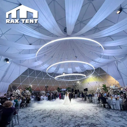 20M Big Dome Tent for Wedding with Double Layer Thermal Insulation