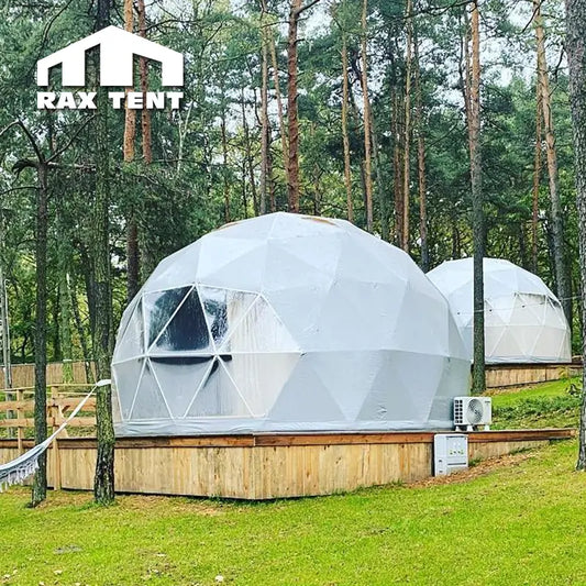 6M Dome Tent House for Luxury Glamping Airbnb Hotel for Four Seasons