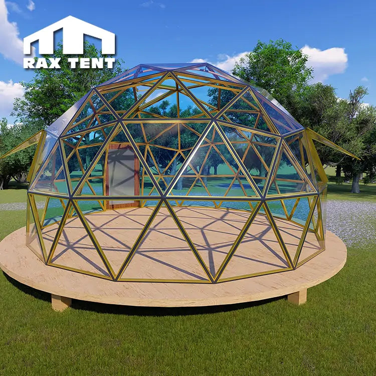 7M Aurora Glass Igloo Dome for Luxury Hotel in North Europe and America