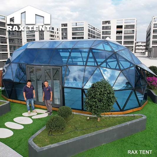 capsule glass dome tent