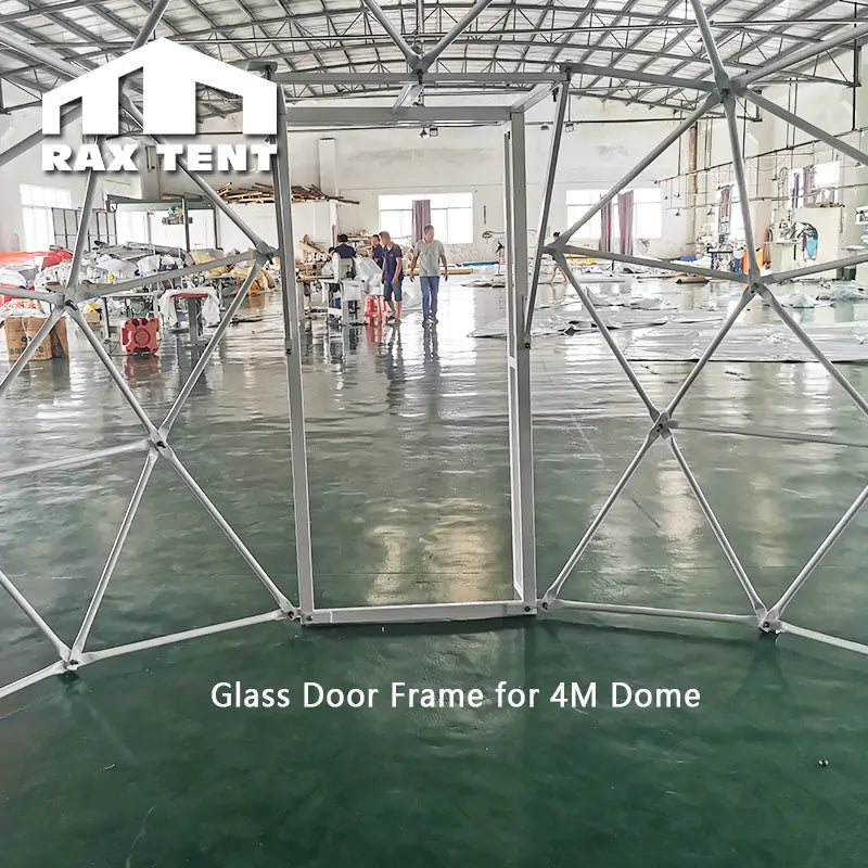 Small 4M geodesic dome tent for glamping dome hotel in Thailand