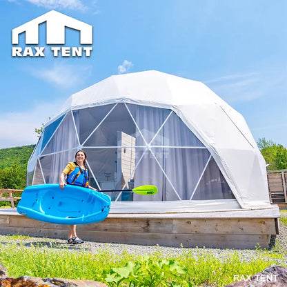 7m geodesic dome tent