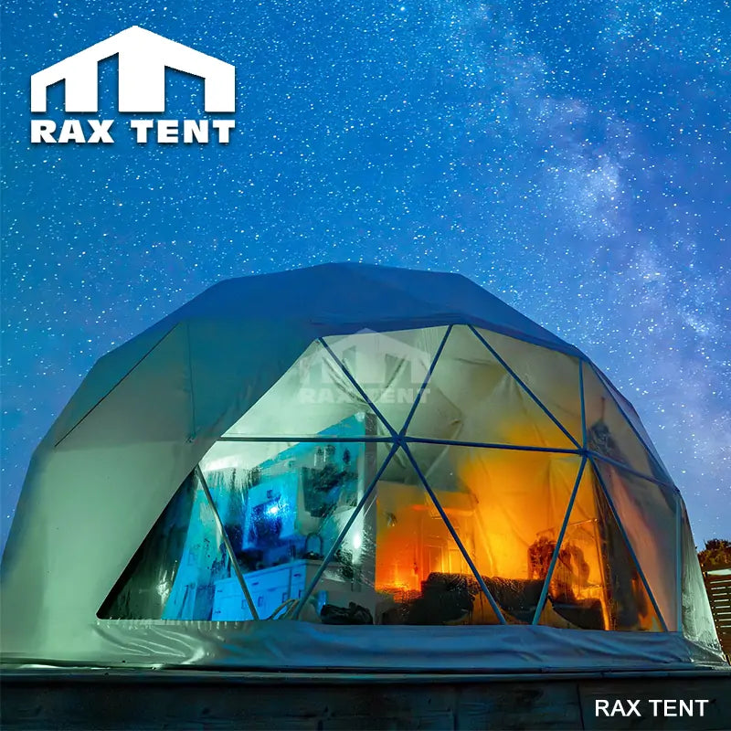 dome tent glamping