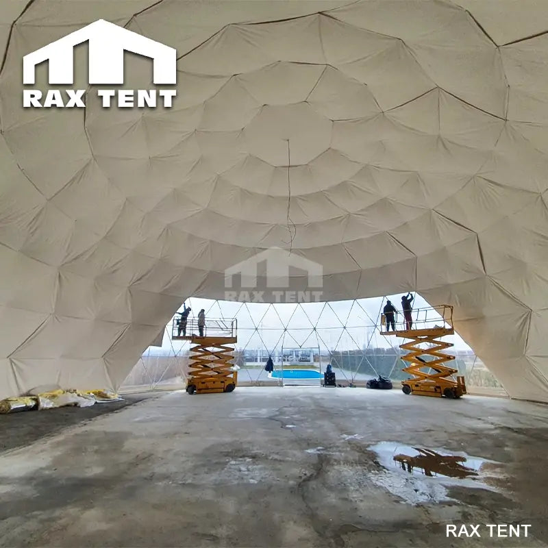 dome tent with insulation