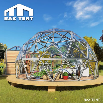 transparent dome tent