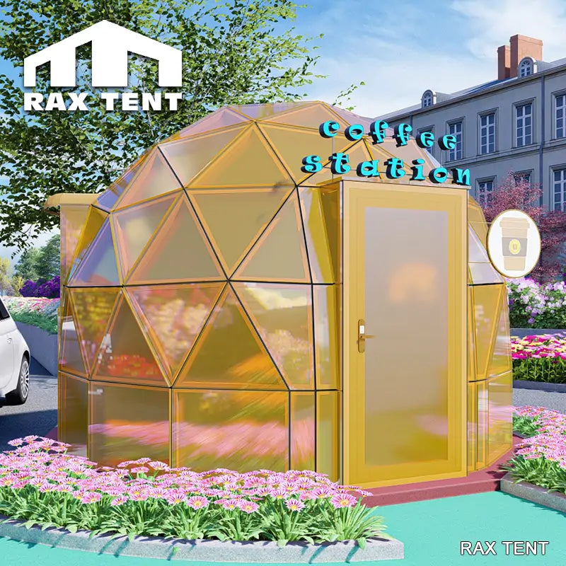 dome tent for coffee shop