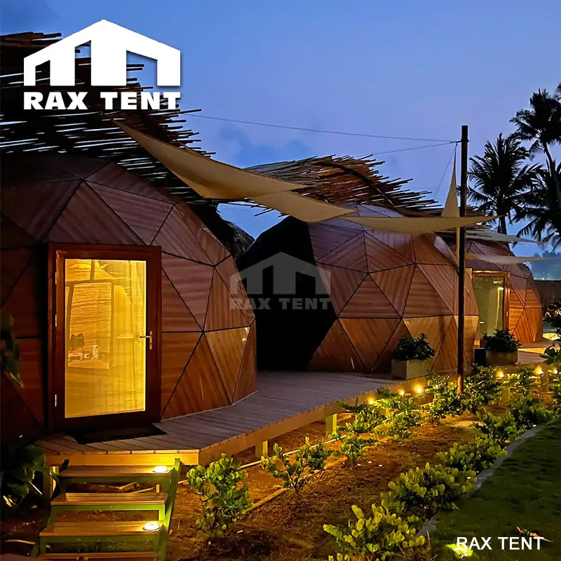 glamping dome tent