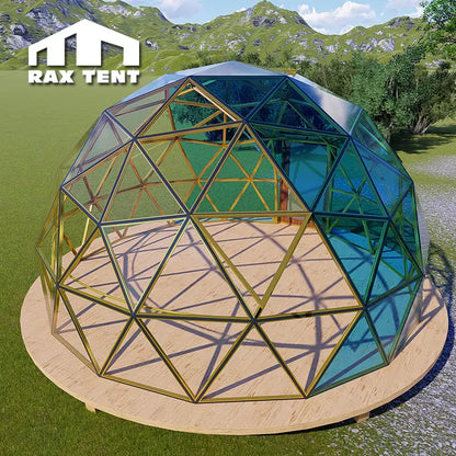 7M Aurora Glass Igloo Dome for Luxury Hotel in North Europe and America