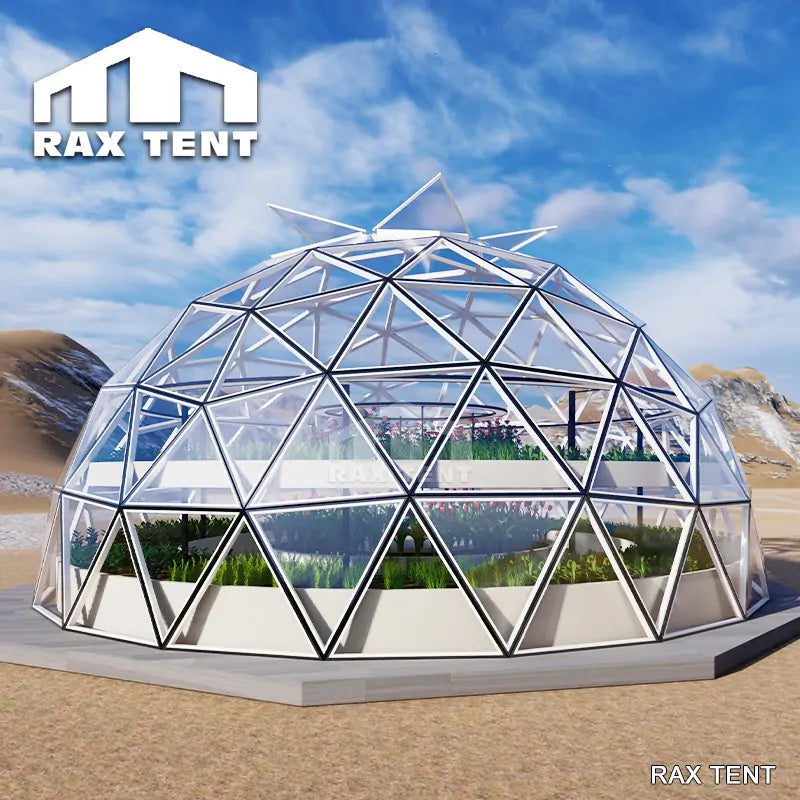 greenhouse glass dome