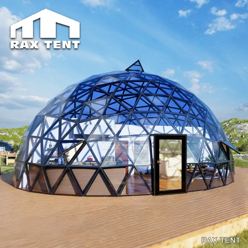 12m geo dome tent