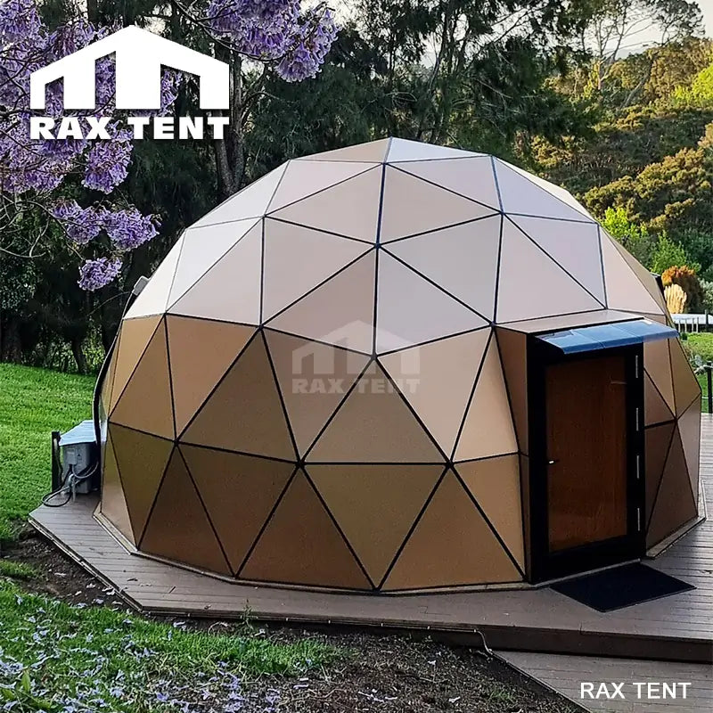 6m glamping glass dome