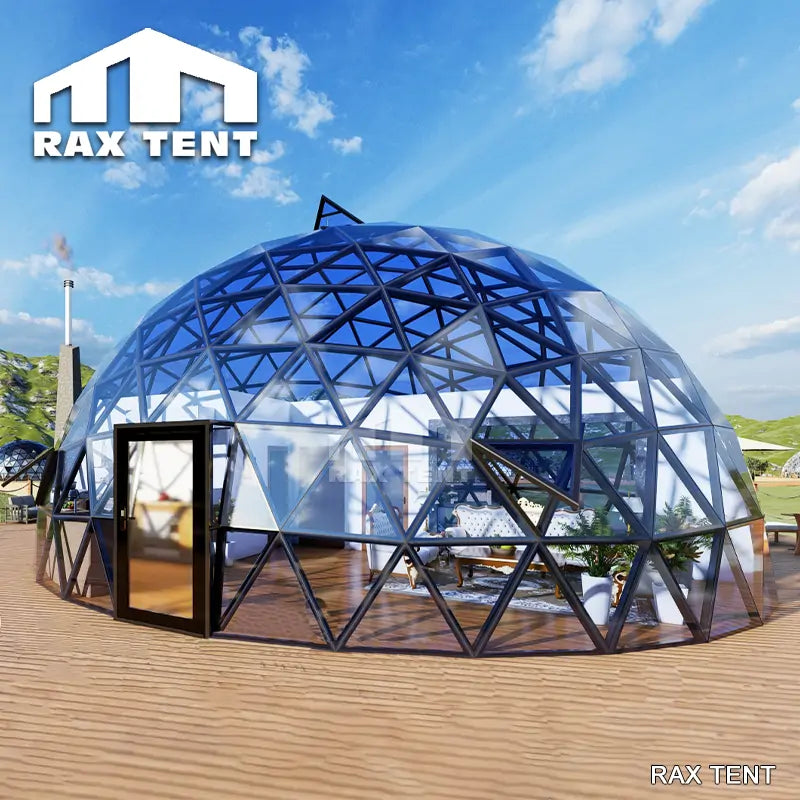 12m glamping dome tent