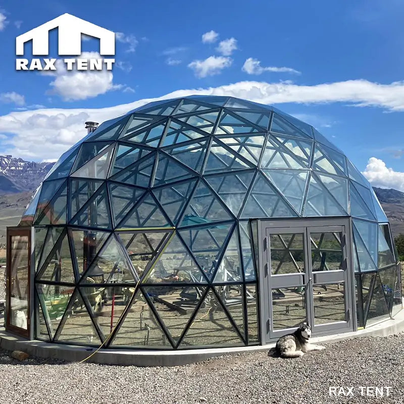 glass dome tent in the USA