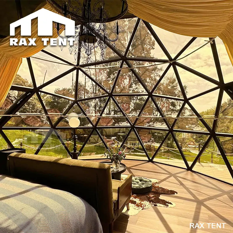 6m dome house glamping