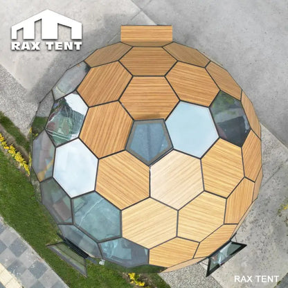 honeycomb glamping dome tent