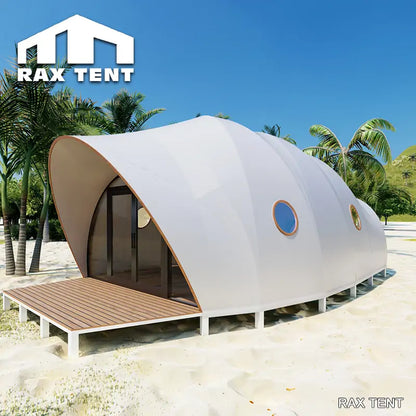 cocoon shape tent house