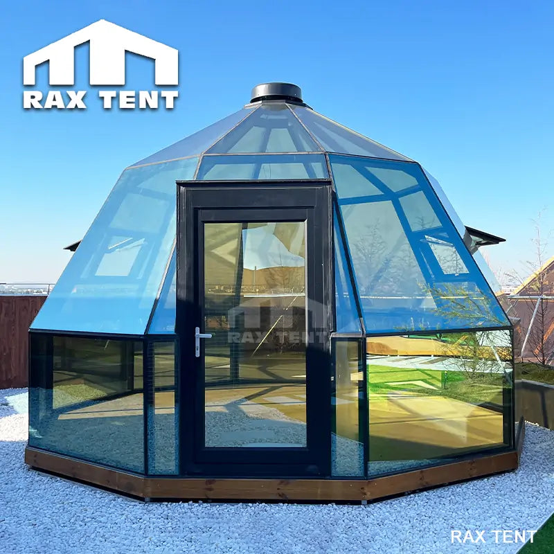 5m igloo glass house