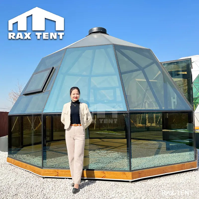 igloo glass dome house