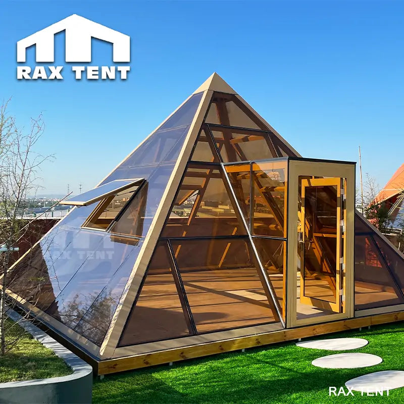 6m pyramid tent house