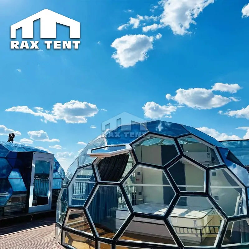 glass honeycomb dome tent