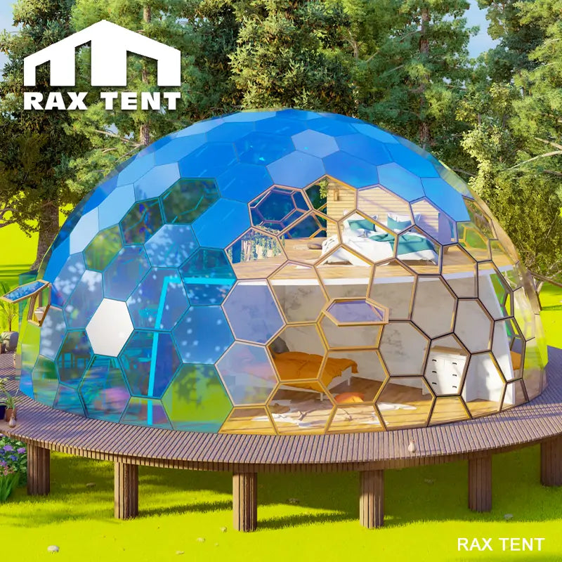 12m glamping dome tent