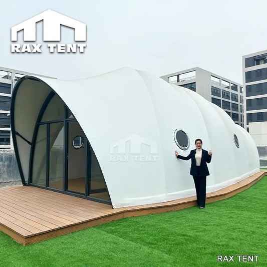 pupa shape glamping tent house